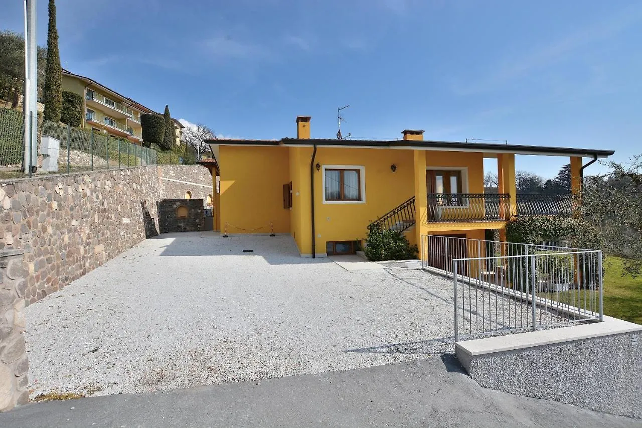 Blue Apartment In Marciaga Di Costermano location